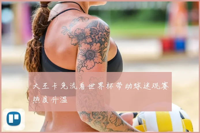 大王卡免流看世界杯带动球迷观赛热度升温